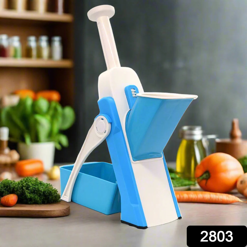 Vegetable Chopper – Adjustable Hand Press Slicer | BLYVIK