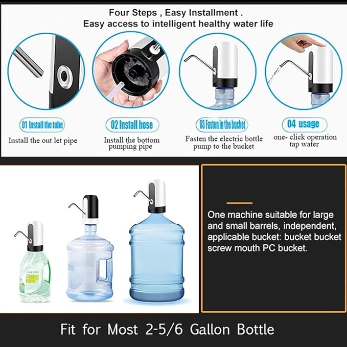 Automatic Wireless Water Can Dispenser Pump for 20 Litre Bottle