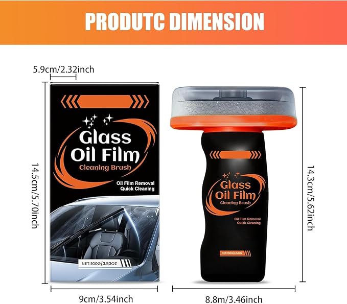 Glass Oil Film Remover for Car