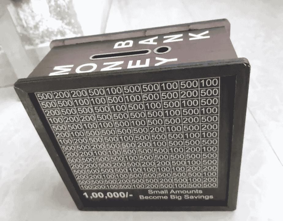 Blyvik™ 1 Lakh Savings Challenge Piggy Bank🏦