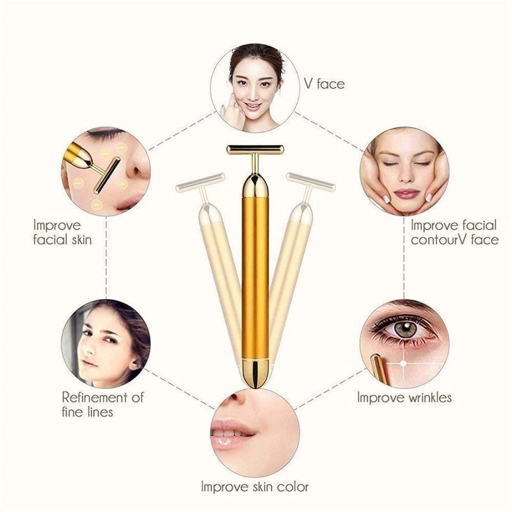 Blyvik™ Vibrating Facial Roller for Instant Glow & Face Lift