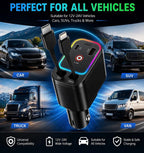 LumiDrive 4X Retractable Car Charger