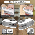 AeroSeal Pro™ | 2-in-1 Heat Sealer & Bag Cutter