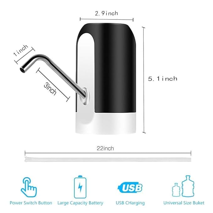 Automatic Wireless Water Can Dispenser Pump for 20 Litre Bottle