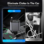 LumiDrive 4X Retractable Car Charger